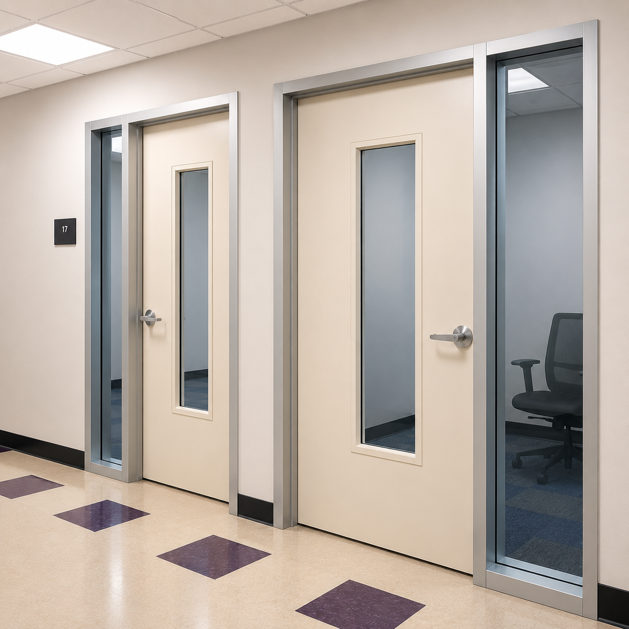 Glazed Fire Doors